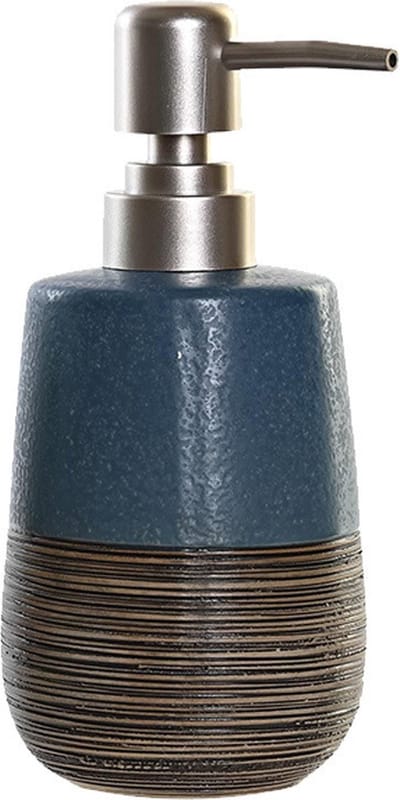 ITEM Zeeppompje - polystone - marine blauw - 16 cm - stijlvol - modern