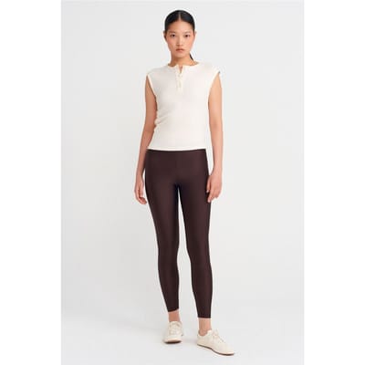 Hoog-Waisted Slim Fit Leggings