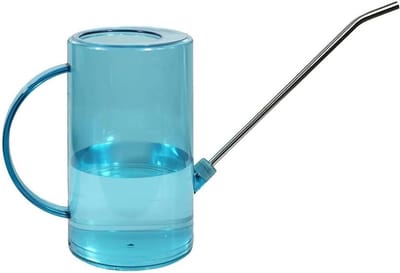 Blauwe gieter - Waterplanten kan - Planten water geven - Lange smalle tuit - 15 liter - Blauw