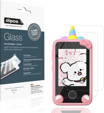dipos – 2x Pantserfolie geschikt voor BLKE S P1 | 9H Screenprotector