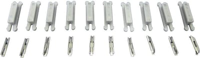 Z Rokuhan rails (met ballastbed) 7297412 Railsverbinders 10 stuk(s)
