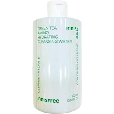 INNISFREE Green Tea Amino Hydrating Cleansing Water 320ml 320ml white