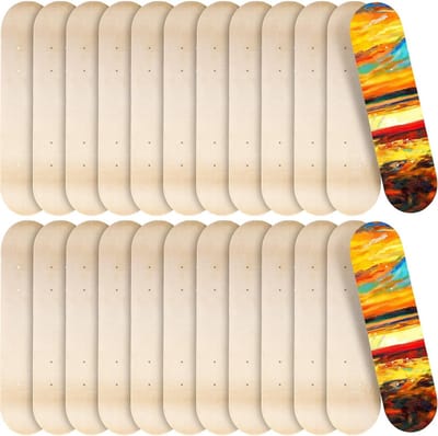 Blank Skateboard Decks - Houten Skateboards Bulk - DIY Kunst Project - 7 Laags Esdoornhout - 61 x 15 cm