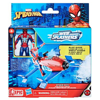 Verzamelaarsbeeldje Hasbro Spider-Man Epic Hero Series Web Splashers Hydro Jet Blast