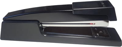 Tafelnietmachine - Compacte nietmachine - Documenten nieten - Volledig metalen behuizing - 19 cm - Zwart