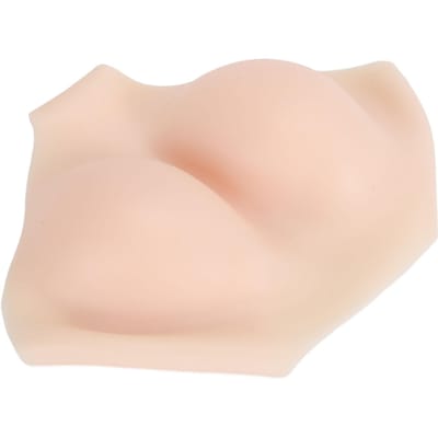 Culotte gainante sans coutures pour femme, rembourrée en silicone, rehausseur de hanches, blanche S Size