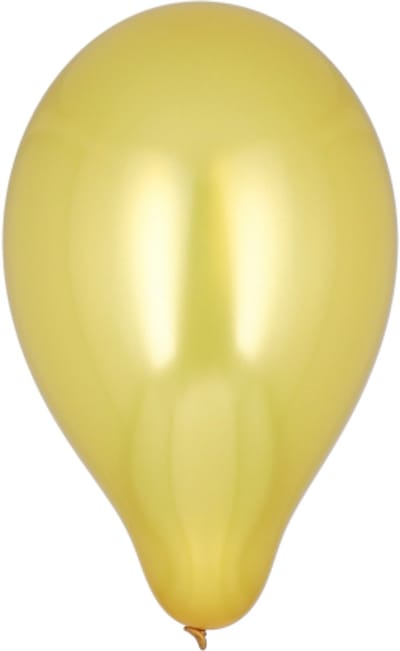 PAPSTAR luchtballonnen ´Metallic´, omvang: 800 mm, goud