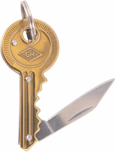 Gentlemans Hardware Sleutel Zakmes - voor onverwachte momenten - koperkleurig