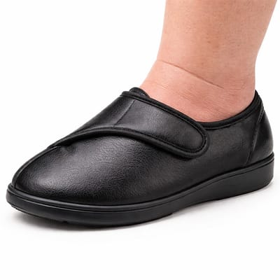 Malcata Verbandschoenen - Verbandsloffen - Verbandpantoffel - Waterdicht - Voor Dames & Heren Zwart - Maat 35