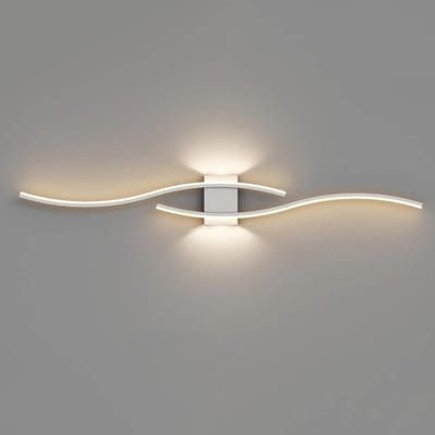 LED Wandkandelaar - Lineaire Wandlamp - Woonkamer Verlichting - Moderne Design - 47 inch - Wit