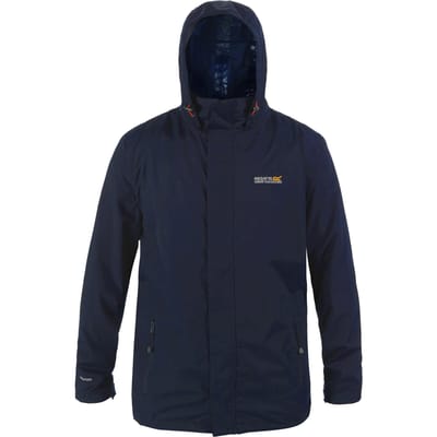 Regatta Groot Buiten Mens Klassieker Matte Kap Waterdicht Jasje (Marine/Navy)