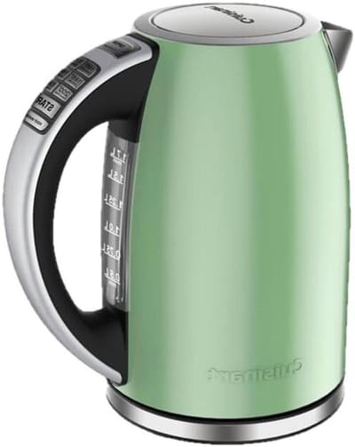 Roestvrijstalen waterketel - Elektrische ketel - Water koken - 6 Voorgeprogrammeerde temperaturen - 17 Liter - Pistache