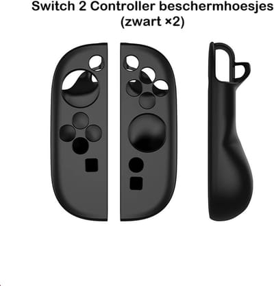 ATXAN Controller Beschermhoes – Beschermhoes voor Nintendo Switch 2 Controllers – Geschikt voor meerdere controllers – Zwart
