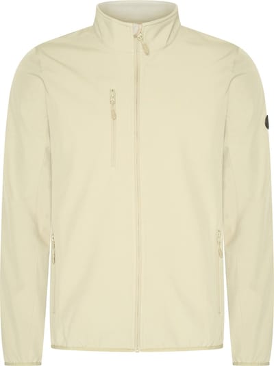 Mario Russo Softshell Jas Heren - Winterjas Heren - Jassen heren - Winddicht en waterafstotend - Beige - M