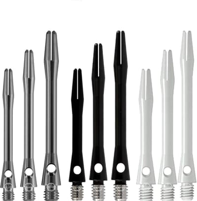 Keramische shafts voor darts, Set van 1, Kort Midi-Medium, Universele schroefdraad