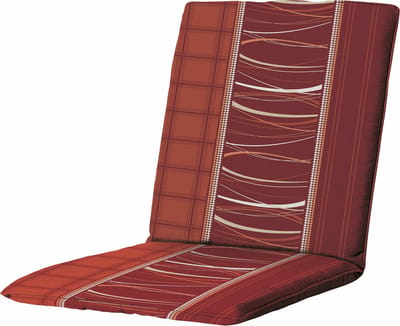 Madison Tuinkussens Stapelstoel - Lines Brick - 97x49 - Rood