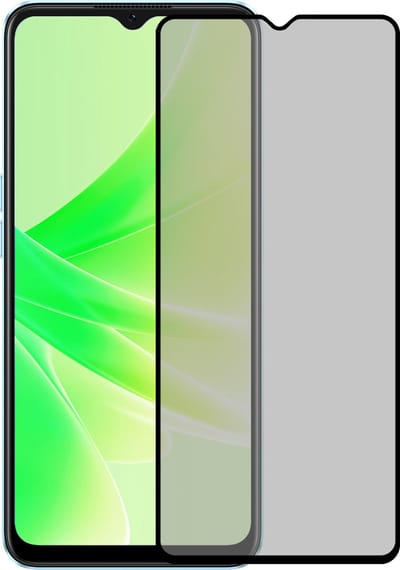 Screenprotector - Geschikt voor OPPO A17 - Privacy Filter - Gehard Glas - Beschermglas - Tempered Glass - Screen Protector
