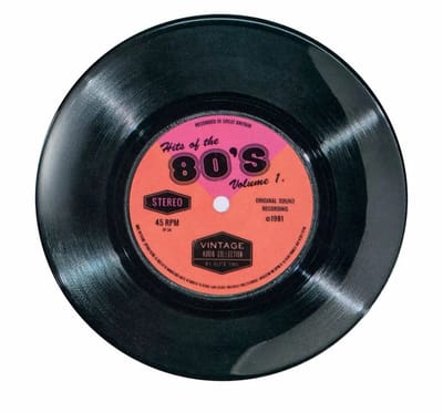 Bord LP 1980's Ø17,5cm