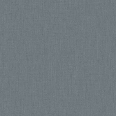 Bazaar - Linnenlook - Behang - Bohemian - Wanddecoratie - Vliesbehang - Blauw/Grijs - 0,53 x 10 M.