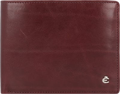 Esquire Toscana Portemonnee RFID-bescherming Leer 12 cm - Jongens - Horizontaal - coffee