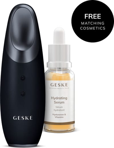 GESKE | SmartAppGuided™ Warm & Cool Eye Energizer | 6 in 1 | Kleur: Zwart + gratis cosmetica