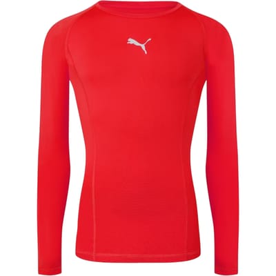 Puma Heren Liga Langsleeve T-shirt (Rood)