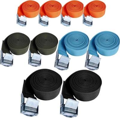 Bevestigingsriemen 25 mm - Elastische Riemen van 1 m tot 5 m voor Transport en Opslag