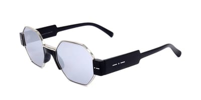 Italia Independent I I RAYMOND 0816 COMBO Black and grey acetate 53/19/135 UNISEX Zonnebrillen