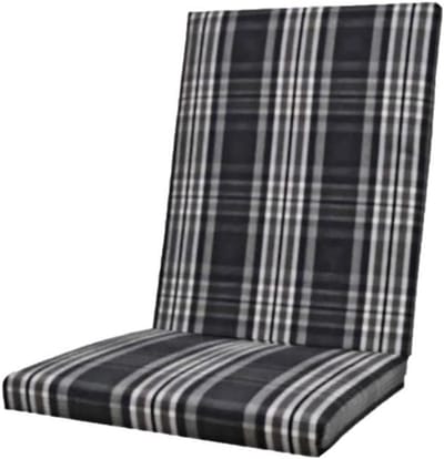 Stoelkussen - Zitkussen Tuinstoel - Comfortabel Zitten - Extra Dikke Vulling - 106x50cm - Antraciet Beige