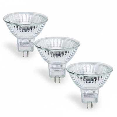 35W Halogeenlamp MR16 12V 38º GU5.3 FMW Reflector lamp Ø 51mm 3pak
