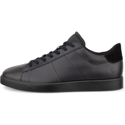 Ecco leren heren sneakers zwart - Maat 39 - Uitneembare zool