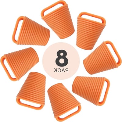 Kajak Afvoerpluggen - Scupper Stopper - Kajak Dicht Maken - Met Handvat - 8 Stuks - Koraal