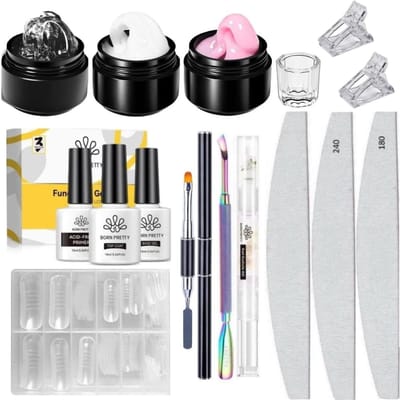 Born Pretty - Builder gel - Set - HEMA-vrij - Buildergel - Builder gel nagels - Builder gel set - Builder gel gel nagels - Gelnagels - Gel nagels - Gel voor nagels - Hard gel - Polygel