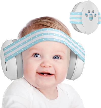 Noise Cancelling Hoofdtelefoon voor Baby's en Kinderen, Geluidsbescherming voor Slaap en Reizen, CE en ANSI Gecertificeerd