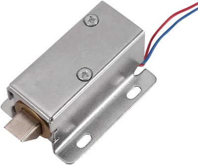 Elektrisch Magneetslot - Deurslot Beveiliging - Kastlade Beveiliging - Volledige Koperdraad - 14 x 9 x 5 cm