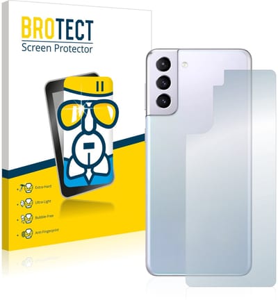 Screenprotector voor Samsung Galaxy S21 5G (Achterkant) Beschermglas transparant