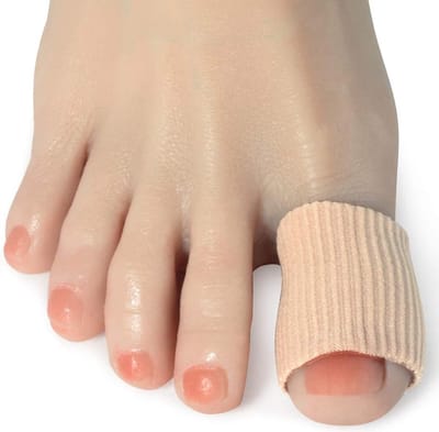 Medical Brace Afknipbare Teenbeschermer | Soft Gel | Geschikt voor Grote Teen | Maat L