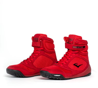 Everlast Elite 2 - Boksschoenen - High-top - Rood (Beschikbaar in verschillende maten)