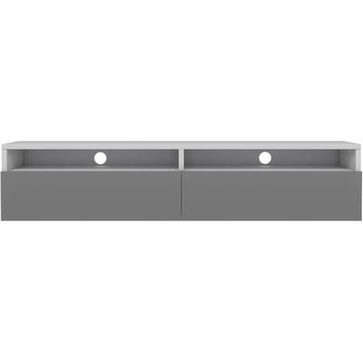 Selsey Rednaw -RTV 140 - Wit / Grijs met verlichting