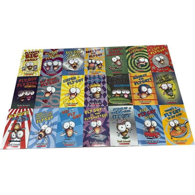 21 Boeken / Set Engels Usborne Boeken voor Kinderen Kinder Prentenboeken Baby Bekende Verhalen The Fly Guy Serie Leuk Lees Verhaalboek 21 Books set