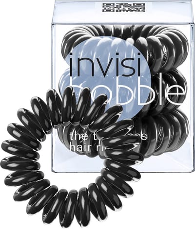Invisibobble Hair Ties - zwart - 3 stuks