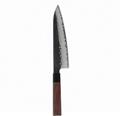 Shinrai Knives Kurayami - Damascus Koksmes - 20 cm - Vlijmscherp - Luxe Cadeaubox - Perfect voor Allround Gebruik