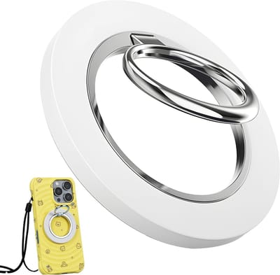Magnetische Telefoonring met 360° Rotatie - Handige Ringhouder voor Smartphones en Tablets