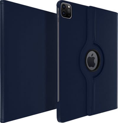 Avizar Integrale Hoes Geschikt voor Apple iPad 11 Pro 2020 met 360° Draaibare Standaard, Nachtblauw