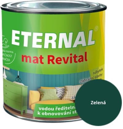 Eternal MAT Revital 0,35 kg, Groen (RAL6005)