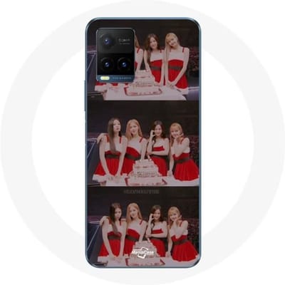 Coque pour Vivo Y21s 2021 / Y21 2021 BLACKPINK Cadeau de Noël Chanson Last Christmas
