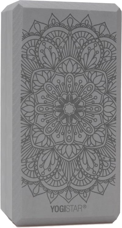 Yogablock yogiblock® basic - art collection - lotus mandala - graphite
