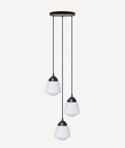 3 lichts hanglamp Weimar - Art Deco Trade