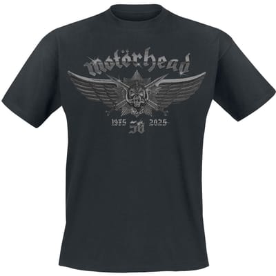 Motörhead T-shirt - 50 Wings Badge - S tot 4XL - voor Mannen - zwart