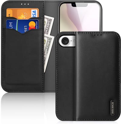 Dux Ducis - Telefoonhoesje geschikt voor Apple iPhone 16E - Hivo Series Case - Zwart